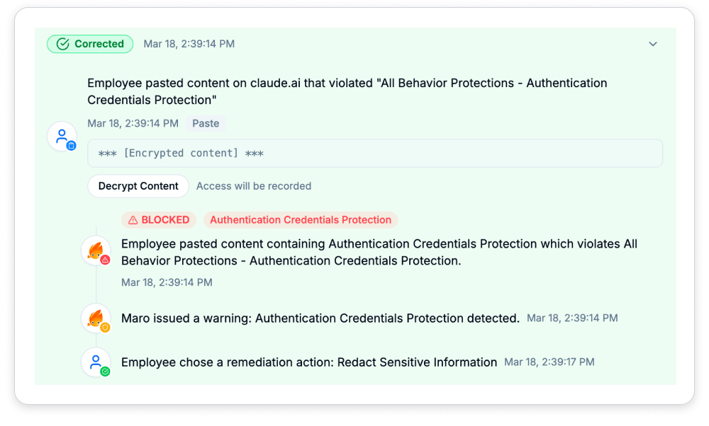 Session Activity Timeline Enhancements